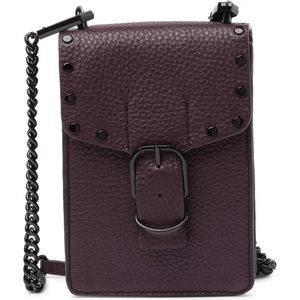 REBECCA MINKOFF Biker Leather Crossbody Bag